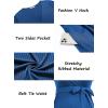 Ekouaer Women Short Sleeve Maternity Nursing Dress Casual V Neck Breastfeeding Loungewear Ribbed Knit Pregnancy Dresses S-XXL(Royal Blue)