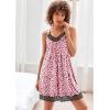 Ekouaer Women’s Nightgown V-neck Chemise Sleepwear Lace Nightwear Soft Lingerie for Women(Pink Leopard Print)