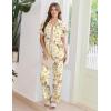 Ekouaer Women’s Pajama Sets Button Down Loungewear Short Sleeve Sleepwear 2 Piece Pants Pjs Set with Pockets S-XXL(Horse Collection)