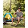 Ekouaer Men’s Pajamas Set Casual Short Sleeve Shirts and Shorts Soft 2 Piece Loungewear With Pockets(Bbq)