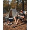Ekouaer Men’s Pajamas Set Casual Short Sleeve Shirts and Shorts Soft 2 Piece Loungewear With Pockets(Beer)