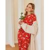 Ekouaer Pajamas for Women Set 2 Pack Lounge Set Short Sleeve Pjs Joggers Long Pants Loungepwear with Pockets(Green Christmas+red Deer)