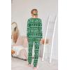 Ekouaer Womens Jogger Pajama Sets Long Sleeve Sleepwear Round Neck Nightwear Soft Pjs Lounge Sets with Pockets(Green Christmas Tree)