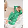 Ekouaer Womens Jogger Pajama Sets Long Sleeve Sleepwear Round Neck Nightwear Soft Pjs Lounge Sets with Pockets(Green Tree)