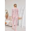 Ekouaer Womens Jogger Pajama Sets Long Sleeve Sleepwear Round Neck Nightwear Soft Pjs Lounge Sets with Pockets(Red Elk Chrismas)