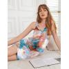 Ekouaer Womens Nightgown Sleeveless Sleepwear V Neck Racerback Sleep Dress(Marble Tie Dye)