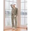 Ekouaer Women’s Pajama Sets Long Sleeve Sleepwear Comfy Button Down Nightwear Long Pants Pjs Lounge Set with Pockets S-XXL(Leopard Camel Black)