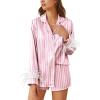 Pink and White Stripe