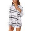 White Black Polka Dot