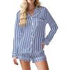 Navy Blue Stripes