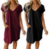 Black and Wine Red