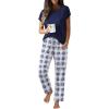 Navy Blue Plaid