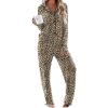 Leopard Camel Black