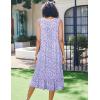 Ekouaer Nightgowns for Women Sleeveless Night Gown Victorian Sleep Shirt with Pockets Ladies Pajamas Lace Trim Sleepwear(Polka Dots)