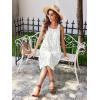Ekouaer Women’s Nightgowns Long Sleeveless Night gown with Pockets Soft Ladies Nightdress(Floral White)