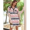 Ekouaer Women’s Nightshirt Long Sleeve Button Down Nightgown V-Neck Sleepwear Casual Pajama Dress(Christmas Print)