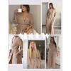 Ekouaer Women’s Robe Long Waffle Knit Bathrobe Lightweight Soft Kimono Robes Loungewear S-XXL(Big Waffle-khaki)