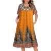 Yellow Ethnic Print