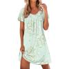 Light Green Floral