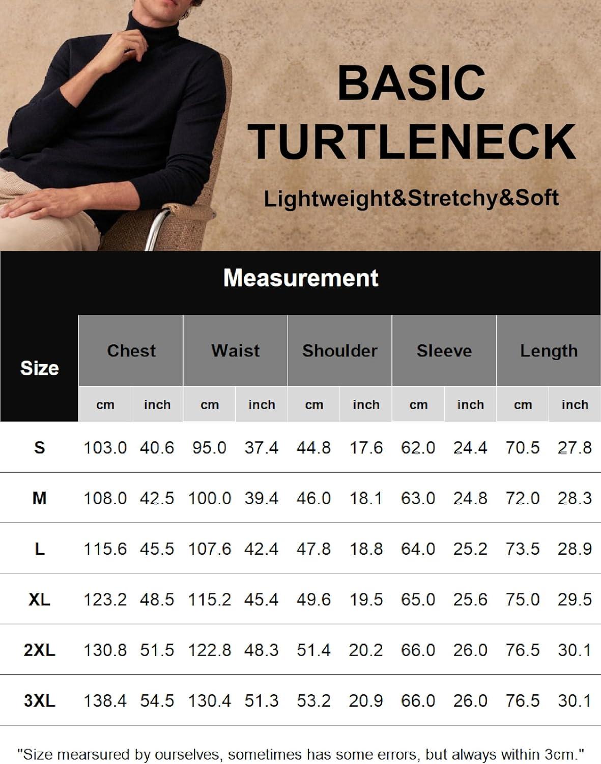 imageEkouaer Mens Mock Turtleneck Long Sleeve Turtle Neck Tops Lightweight Undershirt Thermal Sweater ShirtsNavy Blue