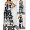 Ekouaer Jumpsuits for Women Sleeveless Spaghetti Strap Womens Jumpsuit One Piece Wide Leg Summer Romper With Pockets 2026(Black White)