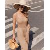 Ekouaer Jumpsuits for Women Sleeveless Spaghetti Strap Womens Jumpsuit One Piece Wide Leg Summer Romper With Pockets 2026(Khaki)