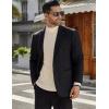 Ekouaer Men’s Mock Turtleneck Long Sleeve Turtle Neck Tops Lightweight Undershirt Thermal Sweater Shirts(Champagne Beige)