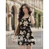 Ekouaer Rompers for Women Summer Romper Sleeveless Scoop Neck Short Jumpsuits for Women Beach Jumpsuit with Pockets 2026(Black Yellow Floral)