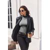 Ekouaer Turtleneck Shirt Women Long Sleeve Mock Neck Slim Fit Tops Thermal Base Layer Soft Lightweight Stretch Undershirts(Light Gray)