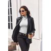 Ekouaer Turtleneck Shirt Women Long Sleeve Mock Neck Slim Fit Tops Thermal Base Layer Soft Lightweight Stretch Undershirts(White)