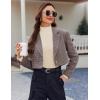 Ekouaer Women 3 Pack Turtleneck Shirts Ribbed Thermal Underwear Tops Lightweight Long Sleeve Layer Tees Basic Pullover Blouse(Black/Beige/Dirty Pink)