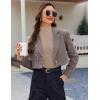 Ekouaer Women 3 Pack Turtleneck Shirts Ribbed Thermal Underwear Tops Lightweight Long Sleeve Layer Tees Basic Pullover Blouse(Black/Brown/Khaki)