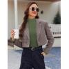 Ekouaer Women 3 Pack Turtleneck Shirts Ribbed Thermal Underwear Tops Lightweight Long Sleeve Layer Tees Basic Pullover Blouse(Black/Light Grey/Army Green)