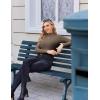 Ekouaer Women’s Long Sleeve Mock Turtleneck Tops Ribbed Shirts Fleece Soft Thermal Undershirts Tee(Light Brown)