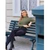 Ekouaer Women’s Long Sleeve Mock Turtleneck Tops Ribbed Shirts Fleece Soft Thermal Undershirts Tee(Olive)