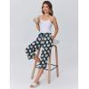 Ekouaer Womens Pajamas Pants Capri Pj Bottoms with Pockets Comfy Drawstring Printed Lounge Soft Sleep Pants(Navy Blue Dogs)
