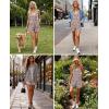 Ekouaer Womens Summer Casual Sleeveless Rompers 2026 Floral Loose Shorts Overalls Adjustable Boho Jumpsuits with Pockets(Multicolor Floral)
