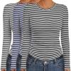 Black White Stripe / Navy White Stripe / Grey White Stripe (3pcs)