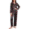 Christmas-black Candy Cane X-mas Pjs