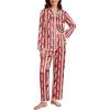 Christmas-santa Printed Pjs