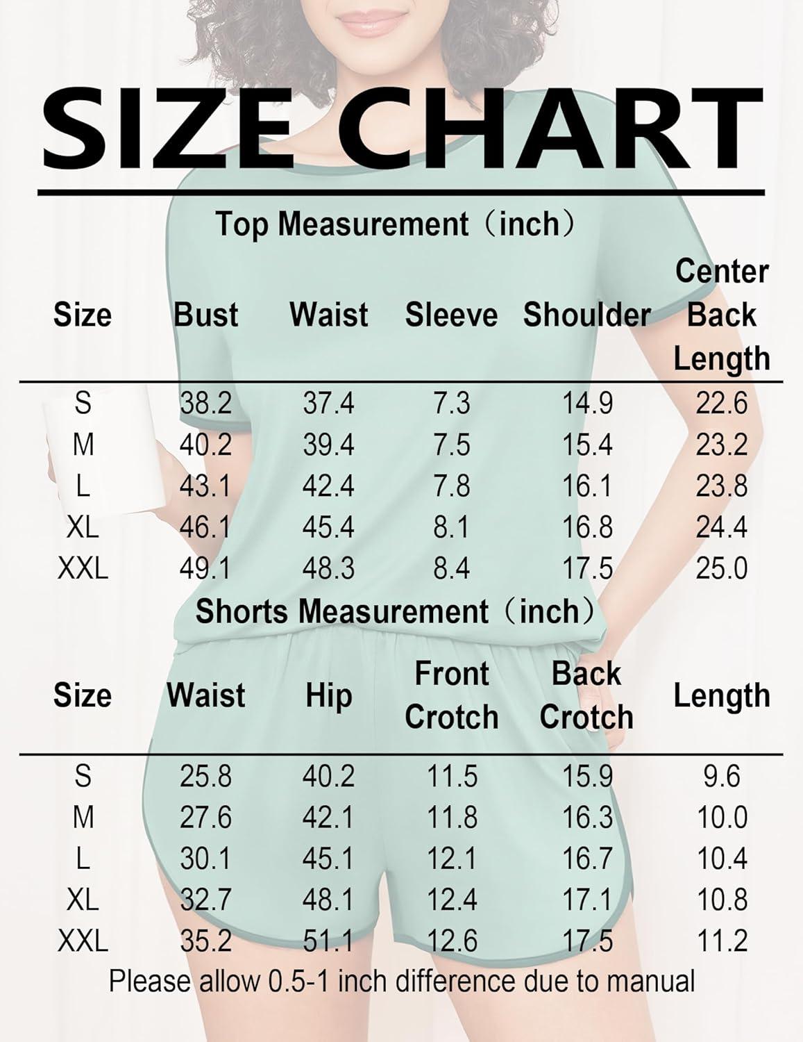 imageEkouaer Womens Pajama Sets Short Sleeve Sleepwear Soft Pjs Sets Round Neck Summer 2 Piece Lounge Set with Pockets SXXLBlack Stripe