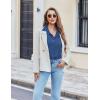 Ekouaer Pajama for Women Set Short Sleeve Button Down Pajamas Sets Soft Lounge Sets for Women Sleepwear PJS(Blue)