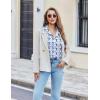 Ekouaer Pajama for Women Set Short Sleeve Button Down Pajamas Sets Soft Lounge Sets for Women Sleepwear PJS(Blue Monkey)