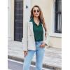 Ekouaer Pajama for Women Set Short Sleeve Button Down Pajamas Sets Soft Lounge Sets for Women Sleepwear PJS(Green)