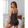 Ekouaer Womens Cami Pajama Sets 2 Piece Ribbed Knit Lingerie Sleeveless Tank Top and Shorts Camisole Pjs Sleepwear(Lips Print)