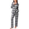 Black and Grey Plaid