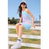 Ekouaer Tank Nightgowns for Women Sleeveless Sleep Dress Crew Neck Sleep Shirt Comfy Pajama Dress(Colorful Tie-dye)