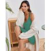 Ekouaer Women’s V Neck Sleeveless Nightgown(Celadon Green)