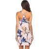 Ekouaer Women’s V Neck Sleeveless Nightgown(Light Pink Floral)