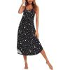 Ekouaer Women’s Sleeveless Nightgown Long Nightgowns for Women Full Slip Soft Nightshirt Wide Strap Sleepwear Lounge Dresses(Star Moon Print)